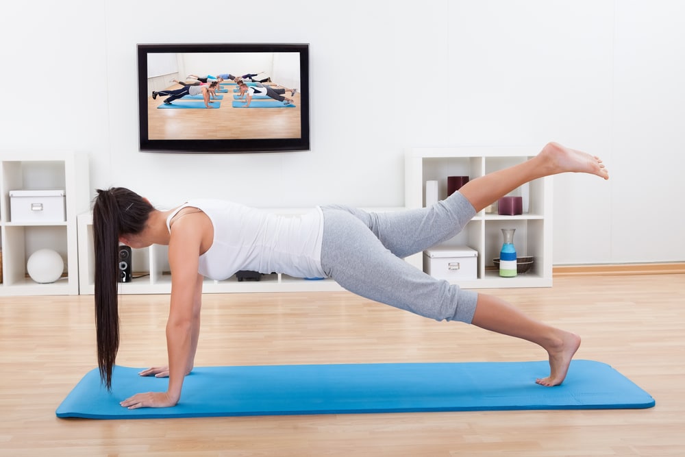 yoga at home