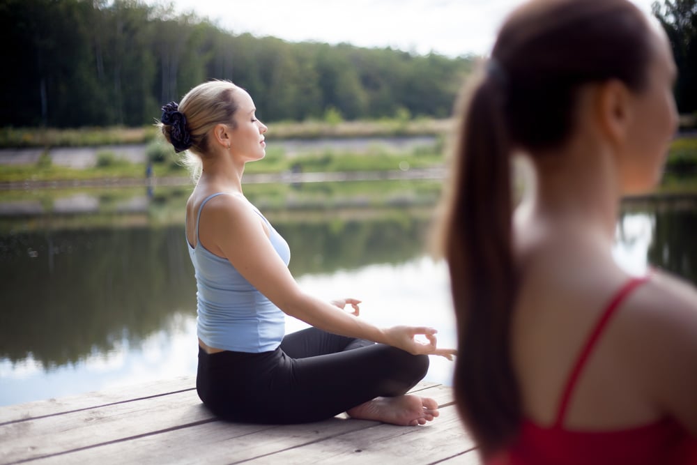 why does yoga calm the mind and nerves