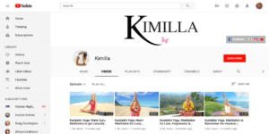 Kimilla YouTube